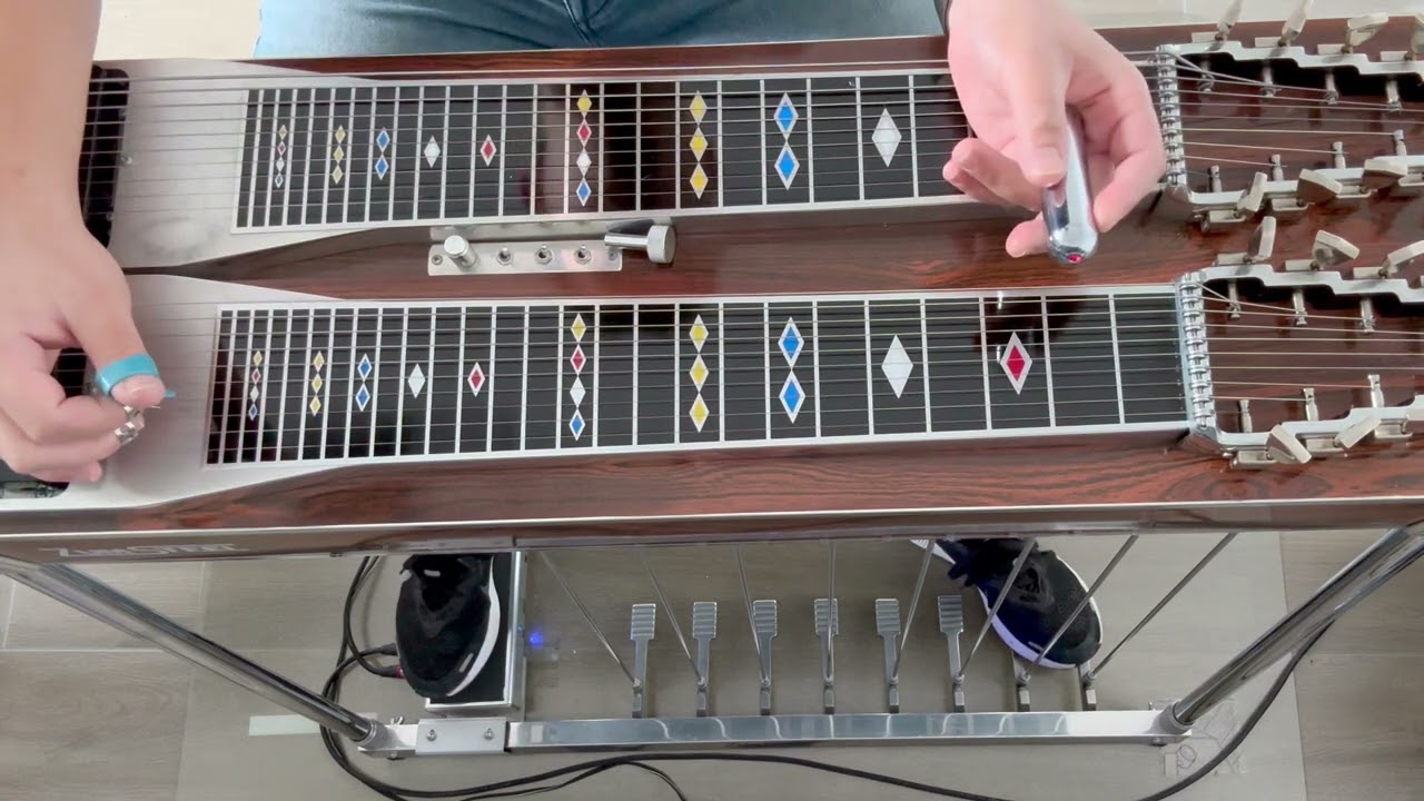Josh Turner  - Your Man - Pedal Steel Guitar Intro & Outro - Tutorial by Mathew Jut #tutorial