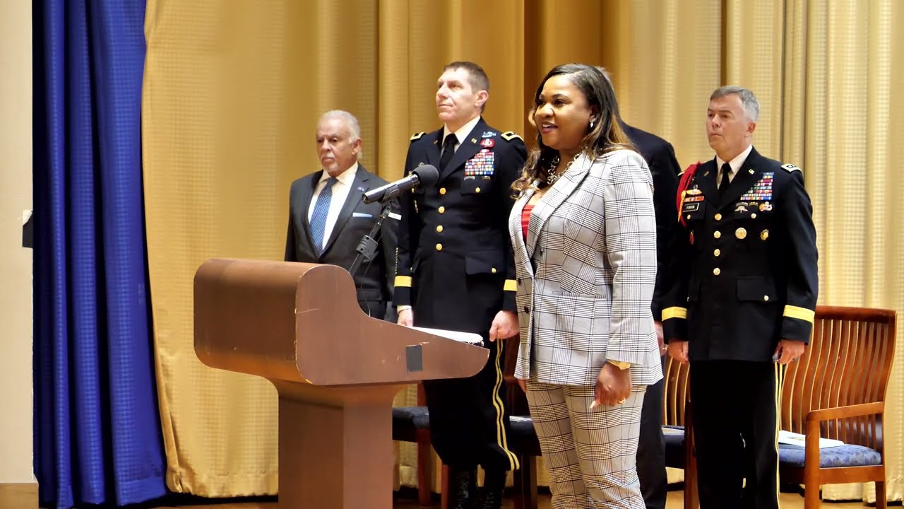 Memorial Ceremony in Honor of retired Sgt. Maj. William Dawson 