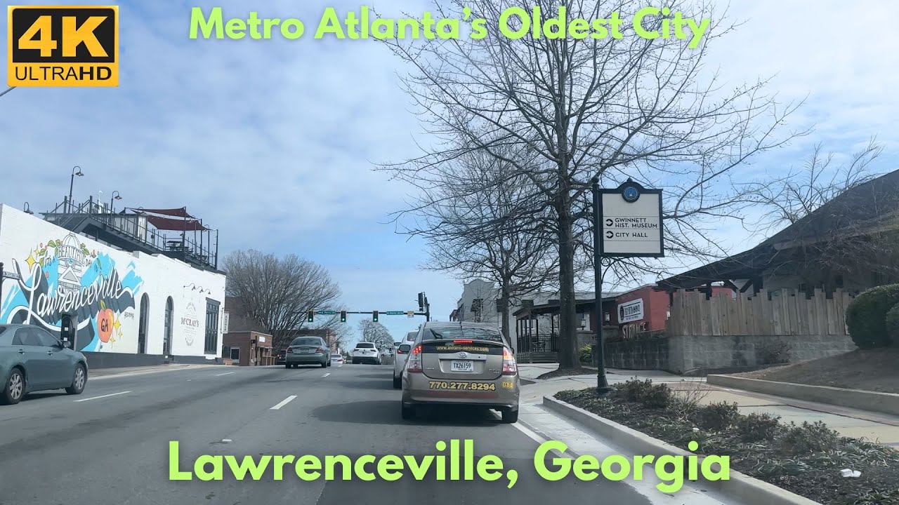 Lawrenceville, Georgia - Driving Tour [4K]