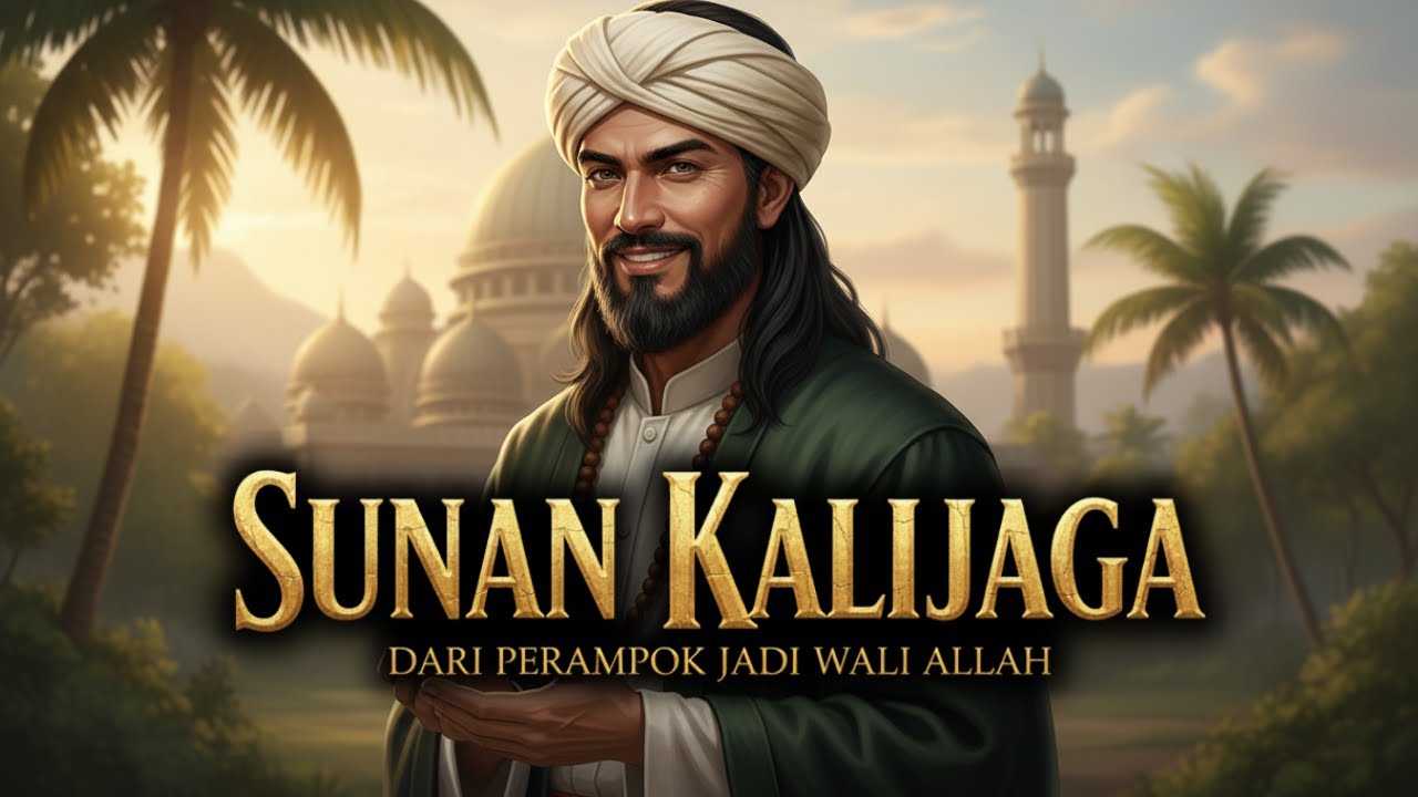 Kisah Nyata Sunan Kalijaga: Kisah Pertobatan - Dari PERAMPOK Menjadi WALI ALLAH! | Sejarah Islam