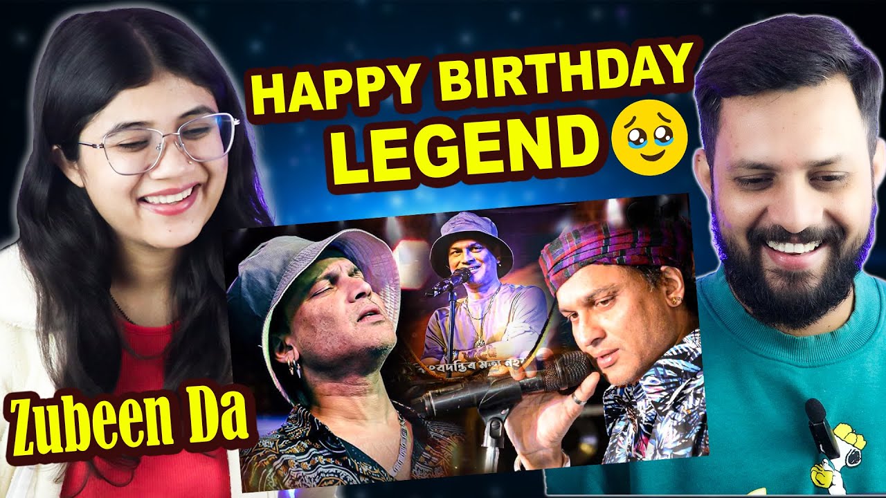 Zubeen Garg Birthday Special 😭 🎉 | Emotional Tribute Reaction | King of Assam ❤️❤️