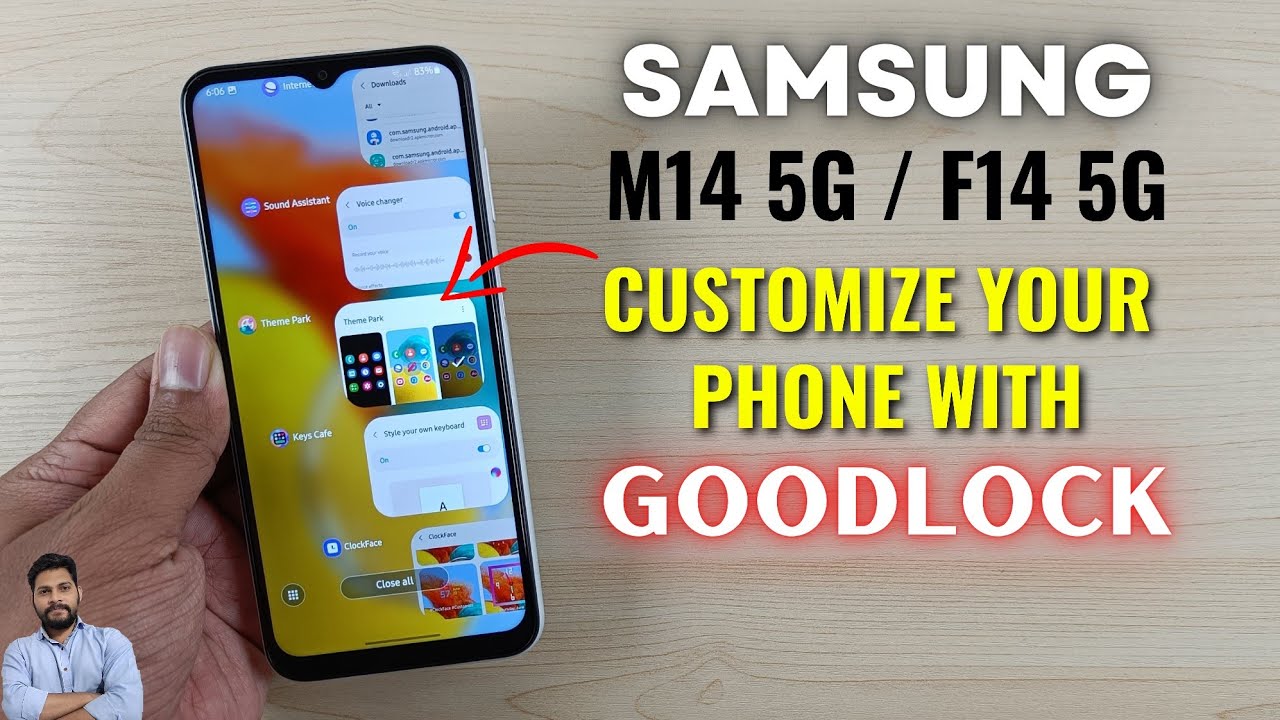 Samsung M14 5G & F14 5G : Customize Your Phone With Goodlock