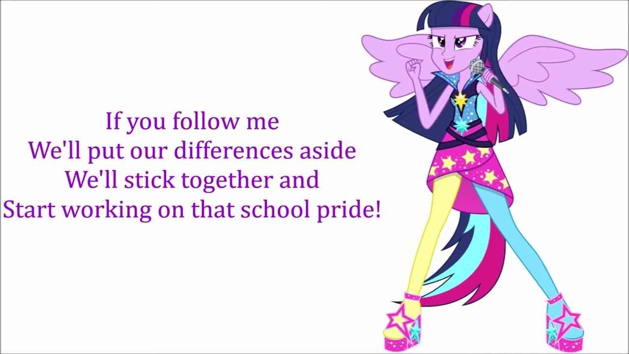 Equestria Girls 'Cefeteri Song'Lyrics●Friendship Power