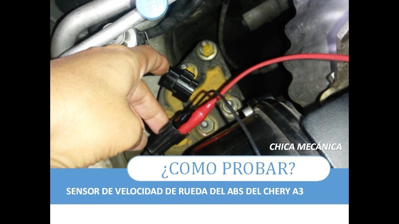 [Как PROBE] Датчик ABS ABS HALL 🛠 Chery Orinoco или A3