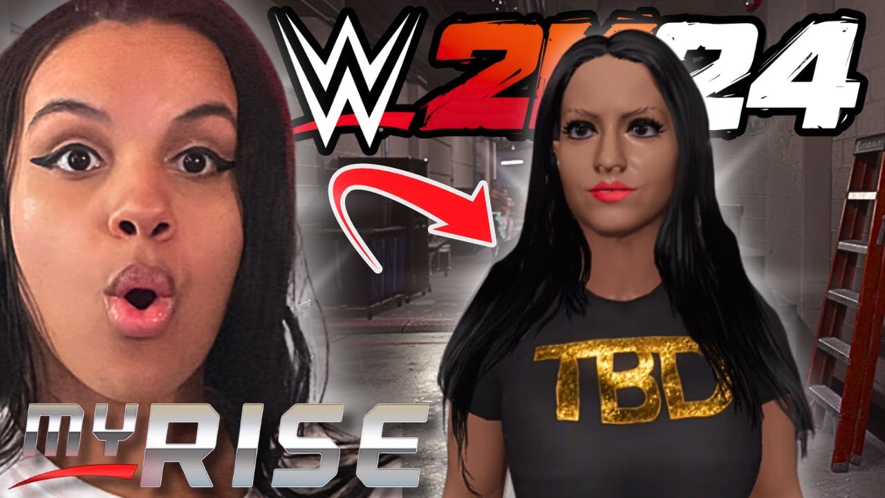 WWE 2K24 MyRise #1 — НАЧАЛО МОЕЙ КАРЬЕРЫ!