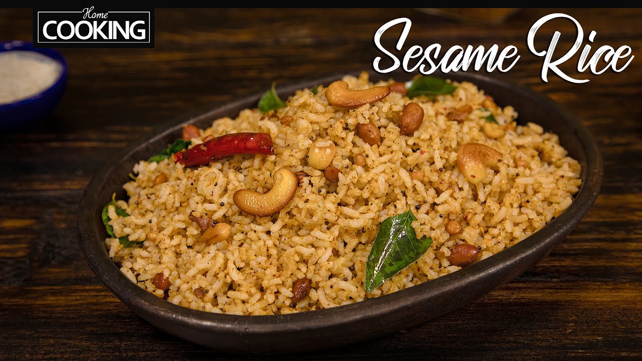 Sesame Rice Recipe | Ellu Podi Sadam | Iron Rich Recipe for Kids | Lunch Box Recipes | Variety Rice