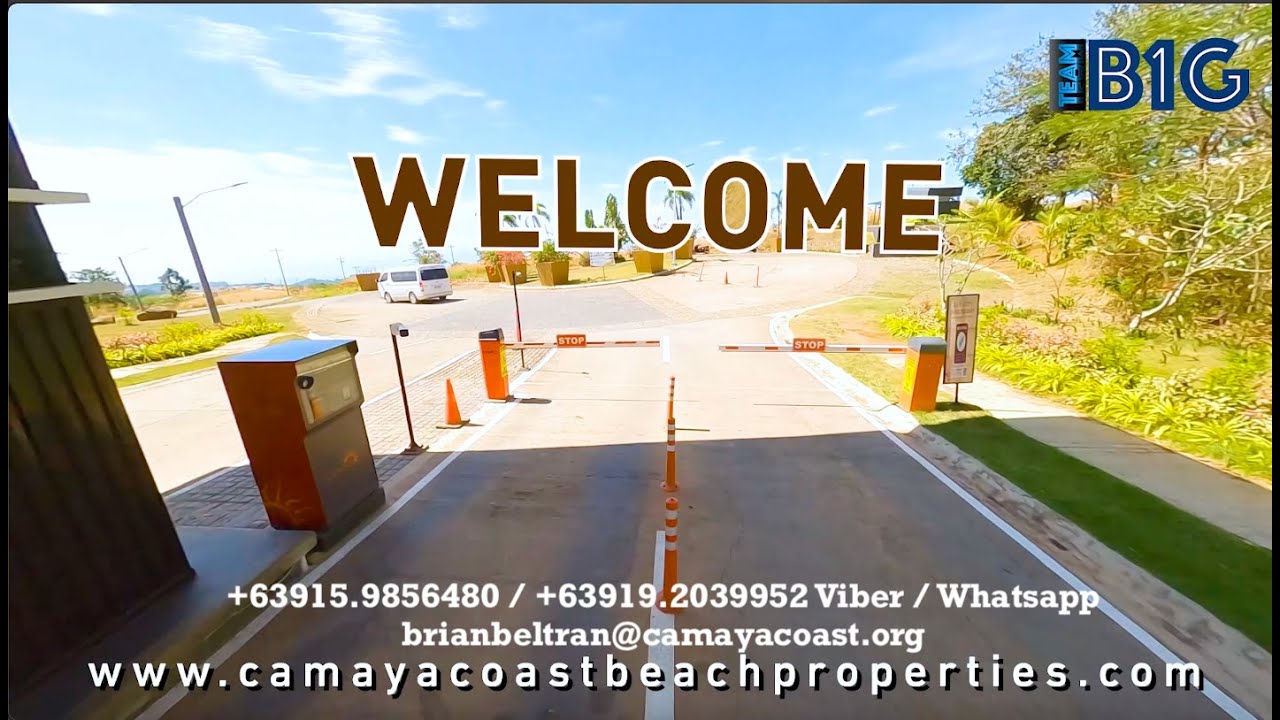 Life at Camaya Coast. Build your dream house. #camayacoastbeachproperties
