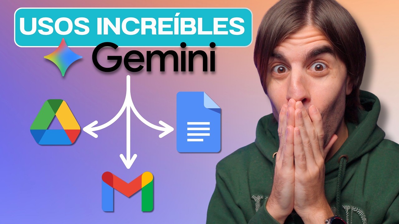 Gemini en Workspace: trucos ÚTILES para Gmail, Docs y Drive⭐️