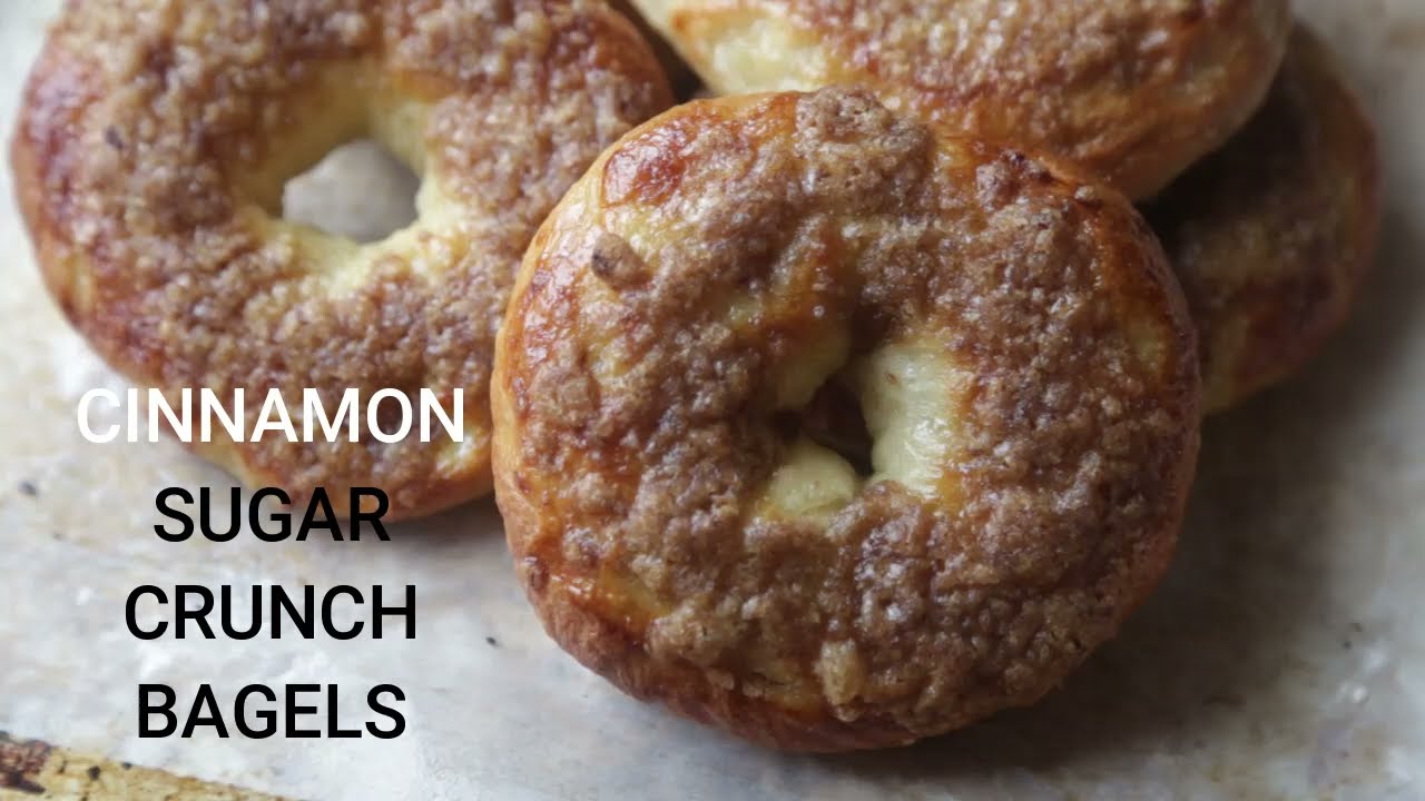Cinnamon Sugar Crunch Bagel