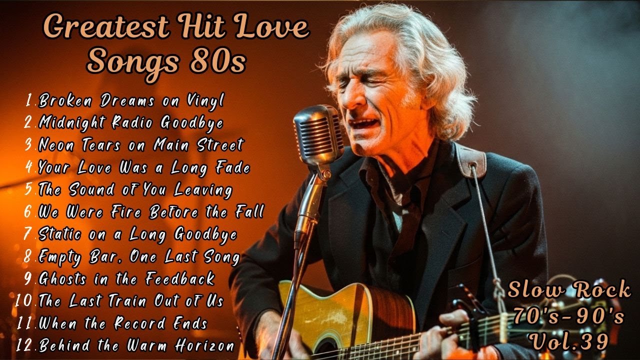 Greatest Hit Love Songs 80s Slow Rock Classics | Romantic & Sad Rock Ballads 70s–90s Vol.39