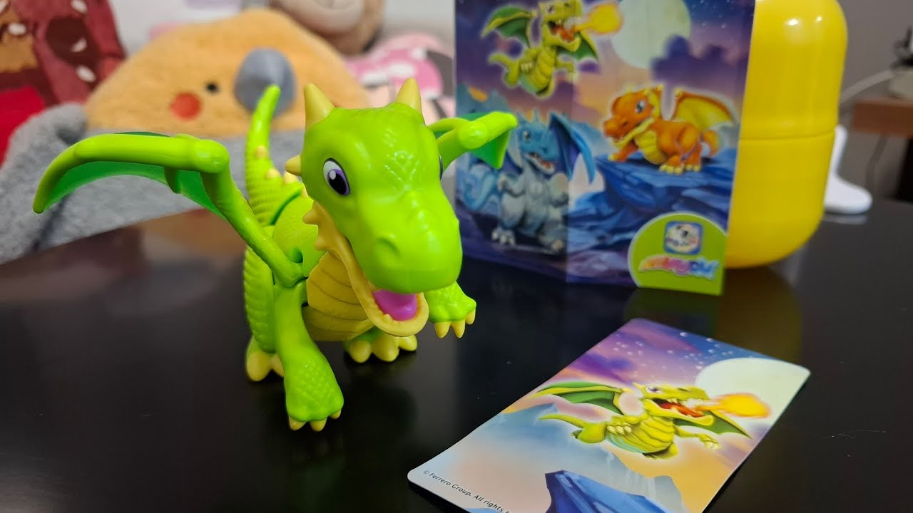 V006 | Kinder Ovo Surpresa de Páscoa | Mundo dos dragões
