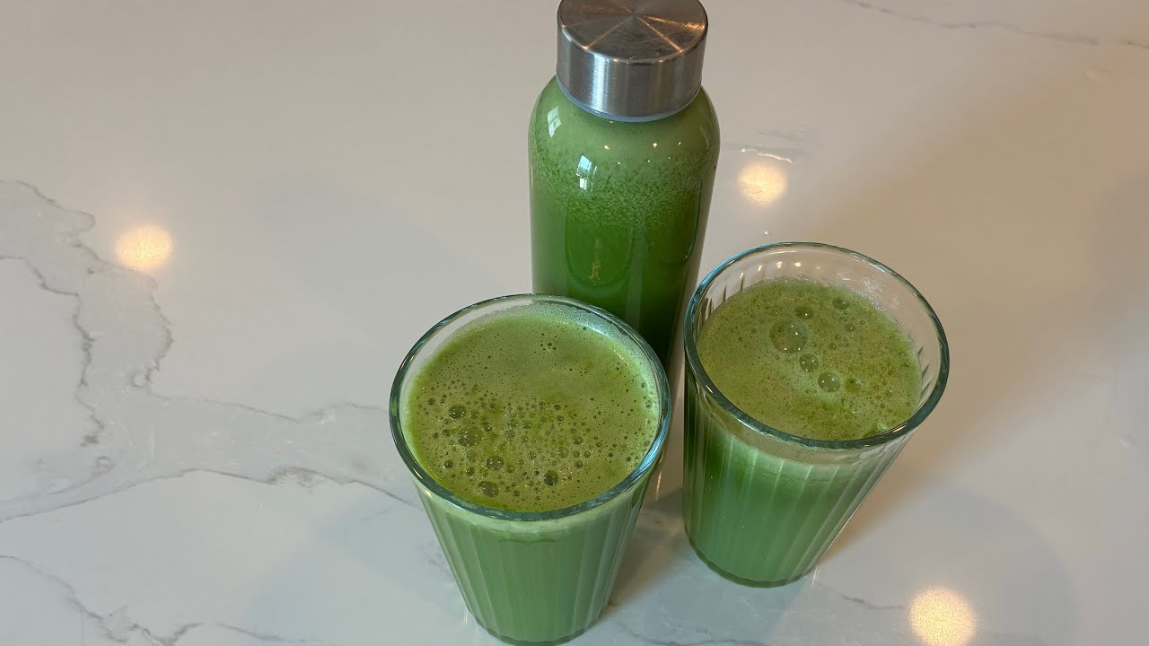 Power House Blood Pressure Juice Cucumber/ Celery/ Spinach very good for the body 