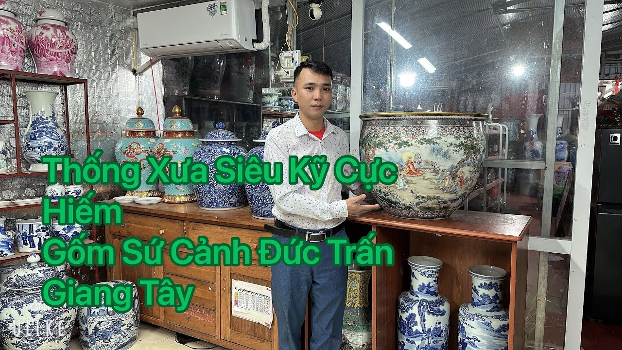 Thống Xưa Phỏng Lại Đồ Vua Càn Long Ngự Lãm Vô Cùng Quý Giá