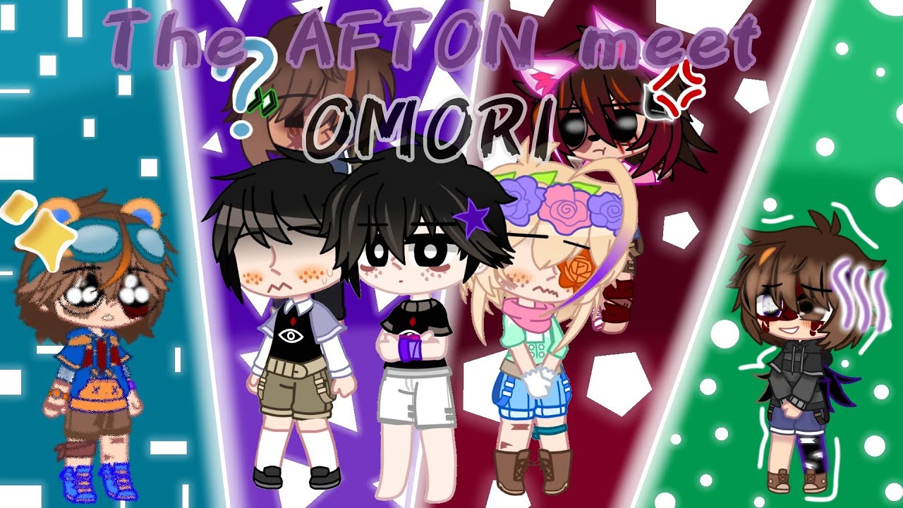 The Afton Family Meet Omori || My AU || Enjoy
