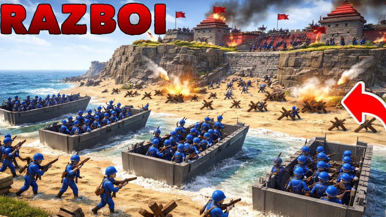 Baza Militara vs Cea Mai Mare ARMATA....