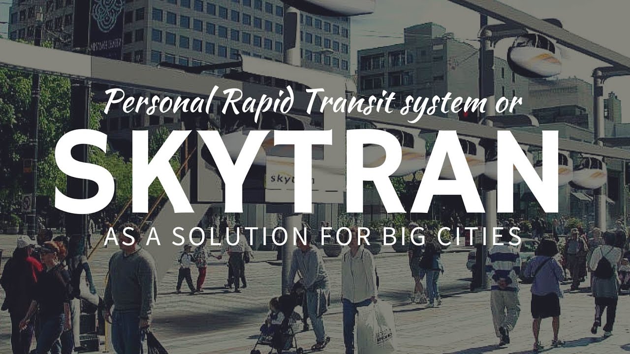 Levitating URBAN TAXI: SkyTran as future transport concept