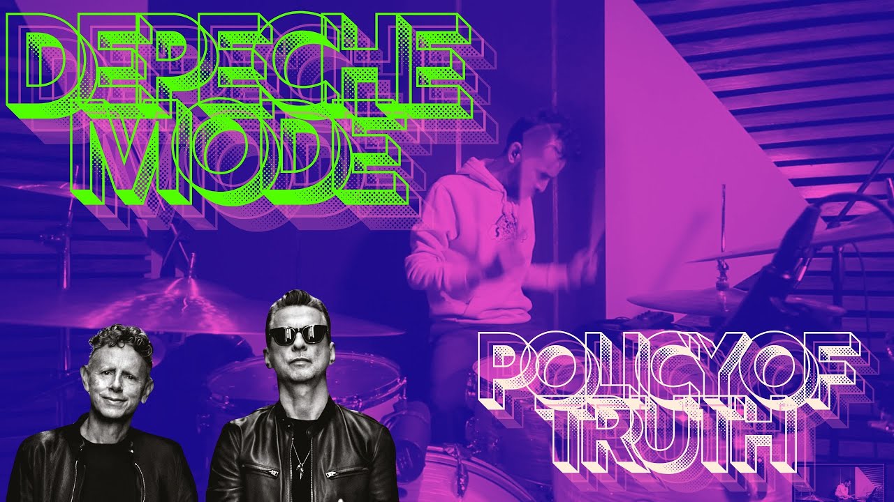 🥁 Depeche Mode - Policy Of Truth (Live) 🥁 // DRUM COVER