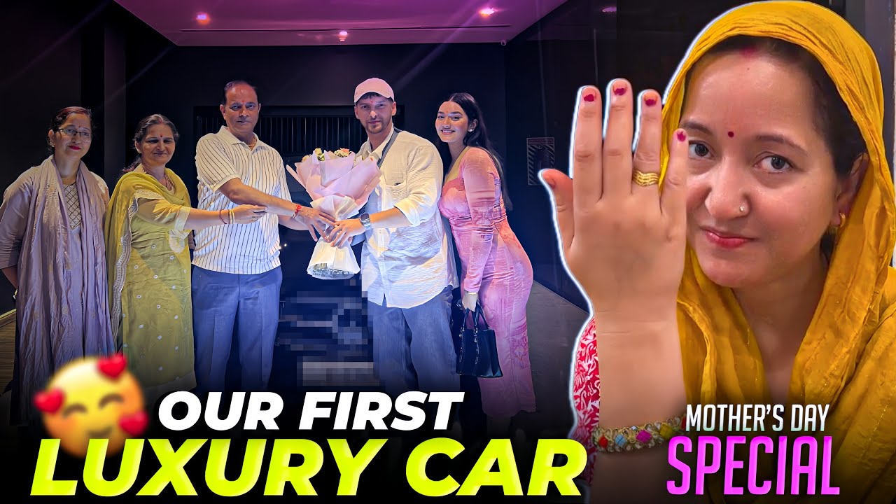 Our first luxury car 🥹❤️I Moth'er Day Special 😍I Nishika Mehta