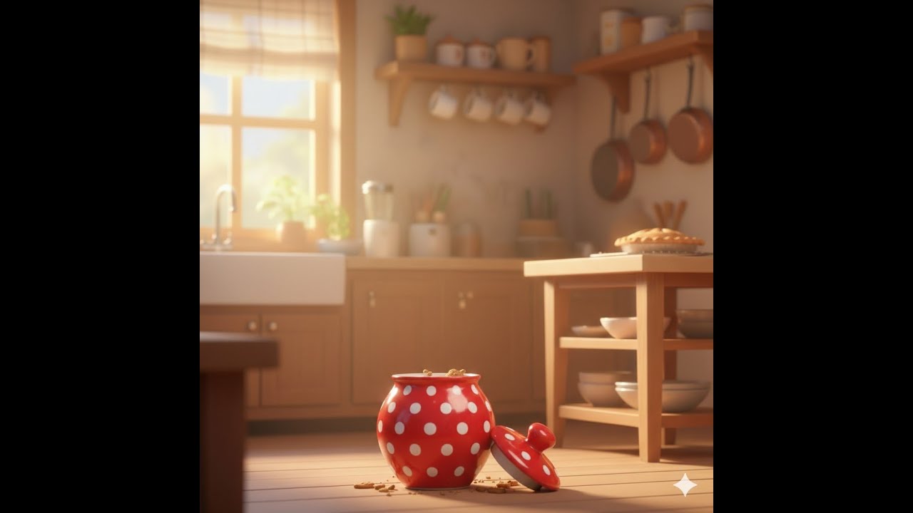 “Who Took My Cookie? 🍪✨ A Silly Cartoon Adventure!”