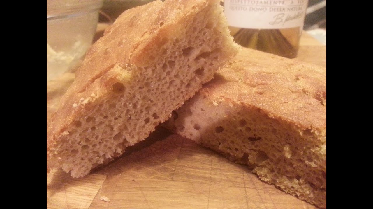 FOCACCIA DI FARRO ALTA E SOFFICE