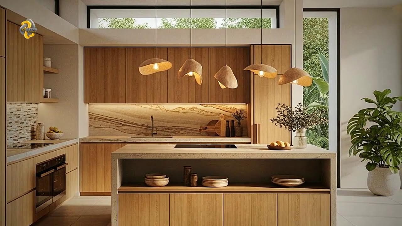 Ide Dekorasi Dapur Nuansa Hijau Daun yang Segar dan Low Budget