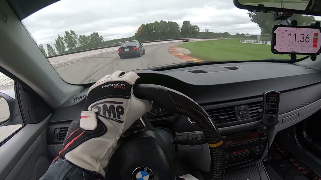 Chasing Radical at Road America with BMW e92 335i. Gridlife
