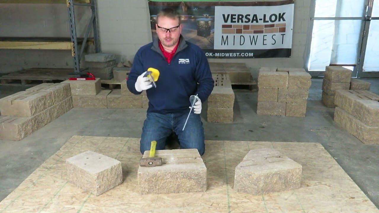 8. Split VERSA-LOK units right on-site!