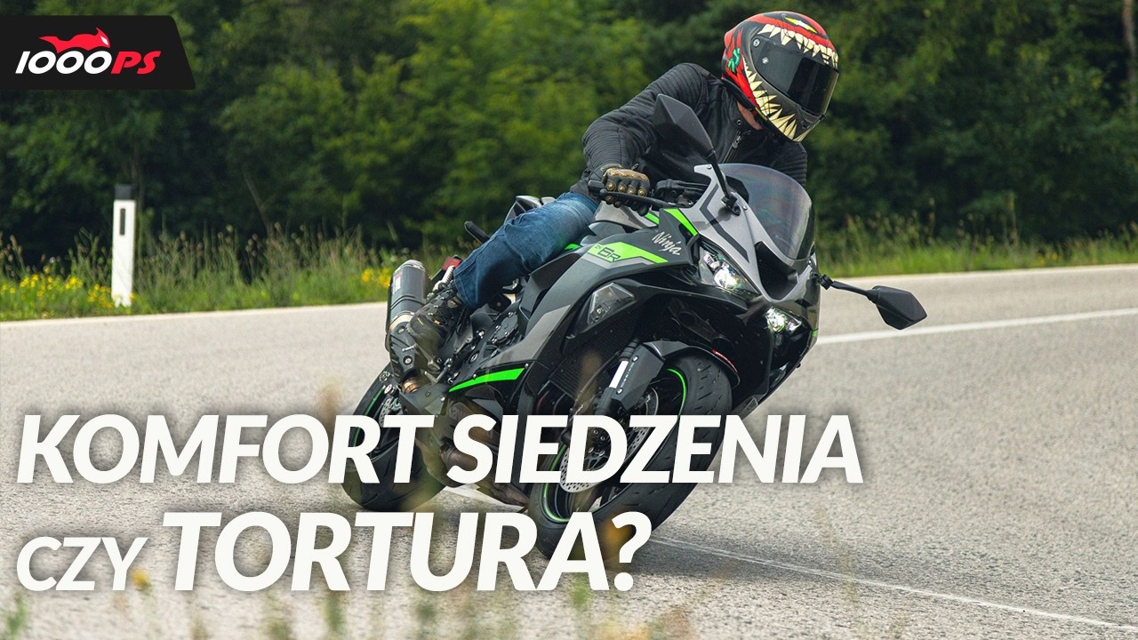 Kawasaki Ninja ZX-6R Country Road Test 2024 - supersportowy motocykl marzeń o pojemności 600 cm3?