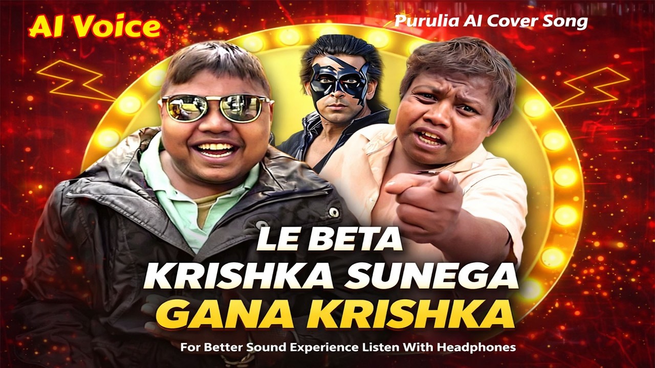 Le Beta | Krishka Sunega Gana Krishka | AI Voice | Purulia AI Cover Song | New Purulia Song 2026