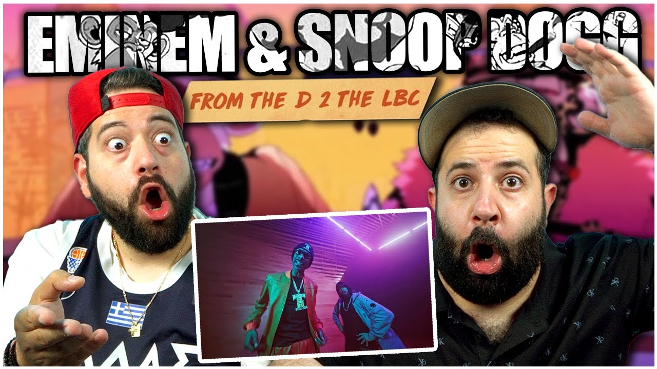 Eminem & Snoop Dogg - From The D 2 The LBC  | REACTION!! (a history making collab!)