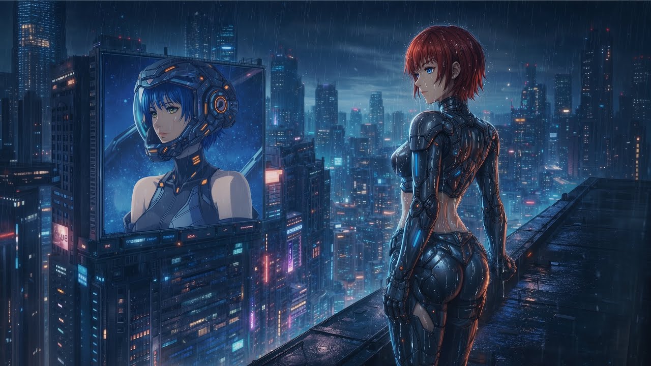 1995 // Неоновый Район: Неоновый Дождь | Synthwave, Cyberpunk, Retrowave, Futurewave