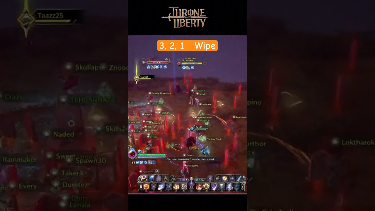 Throne and Liberty: Died in 5 Seconds ? #pvp #pirates #throneandliberty #mmorpg #gvg