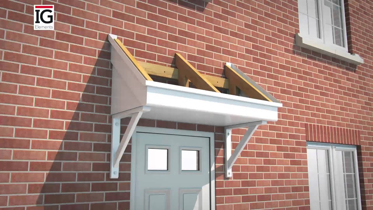 How to install an IG Elements Mono ready-to-tile GRP Door Canopy