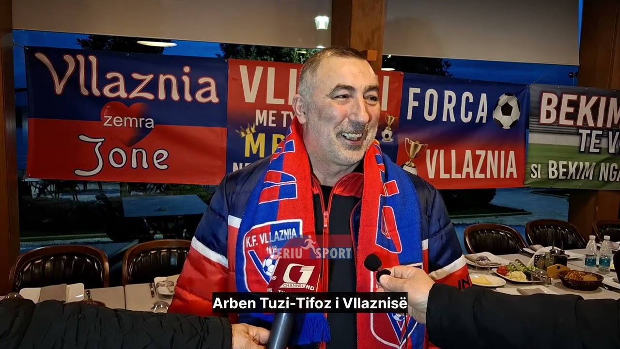 Arben Tuzi-Tifoz i Vllaznisë: Prej 10 vjeç e ndjek Vllazninë, besojmë se këtë vitë jemi kampion!