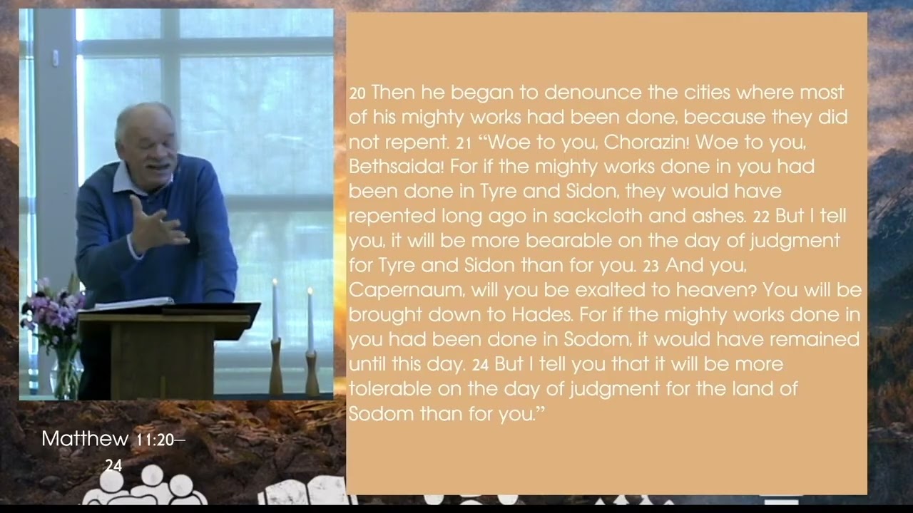 Matthew 11 (02-15-26)
