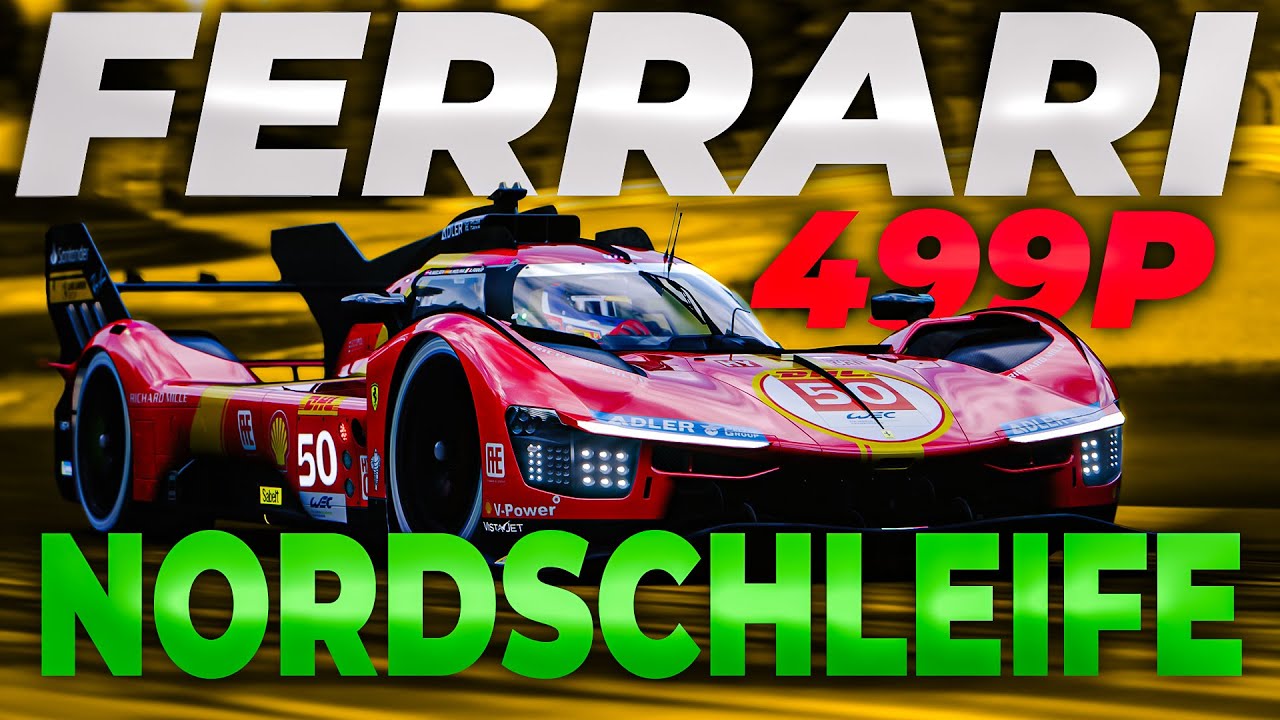 🔥The NEW Ferrari 499P Conquers Nordschleife | World Record | #AssettoCorsa [2K]