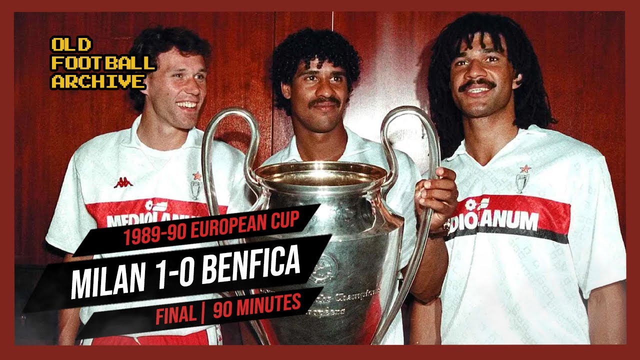 1989-90 Milan Benfica 1-0 | European Cup Final 23.05.1990