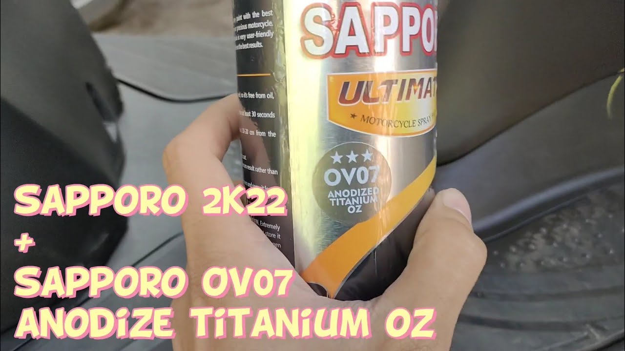 REPAINT ARM + BAK CVT LEXI LX 155 | Sapporo anodize titanium OZ OV07