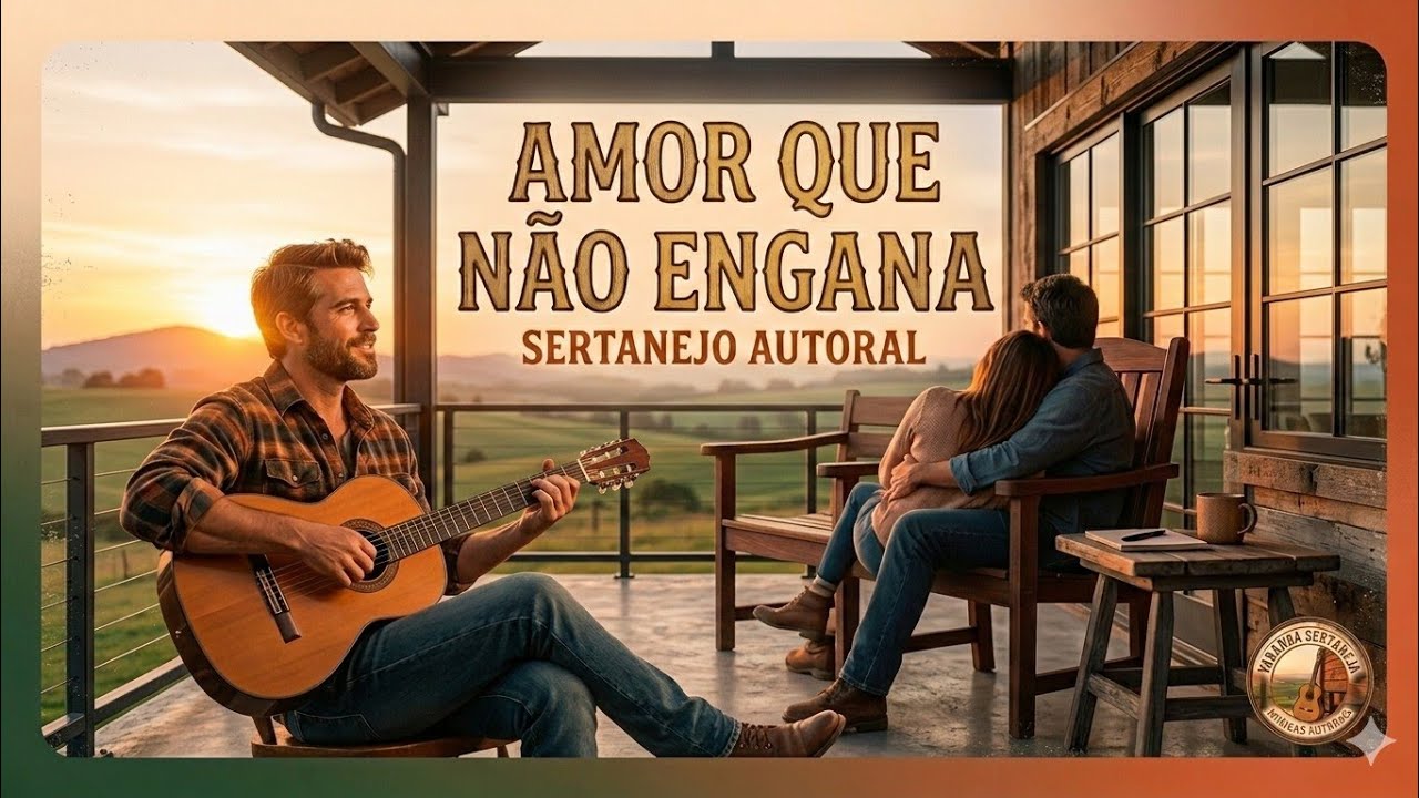 Amor Que Não Engana | Dorme no meu abraço - (Sertanejo Autoral na Varanda)