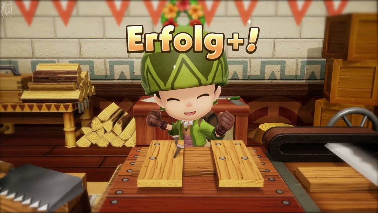 FANTASY LIFE i: Die Zeitdiebin [PC] [Twitch Stream] 10 Das Leben eines Schreiners