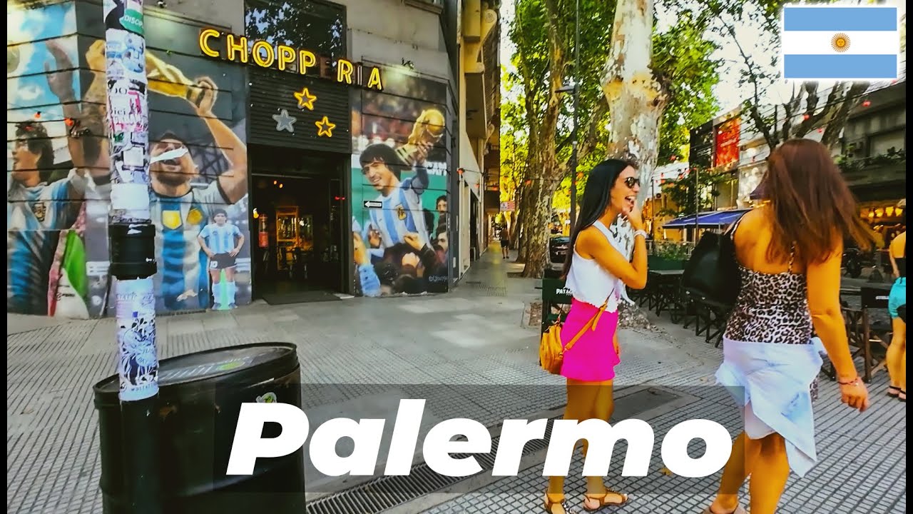 Palermo: Walking through the Coolest Neighborhood in Buenos Aires🚶‍♂️🌆 Walking ARGANTINA TOUR