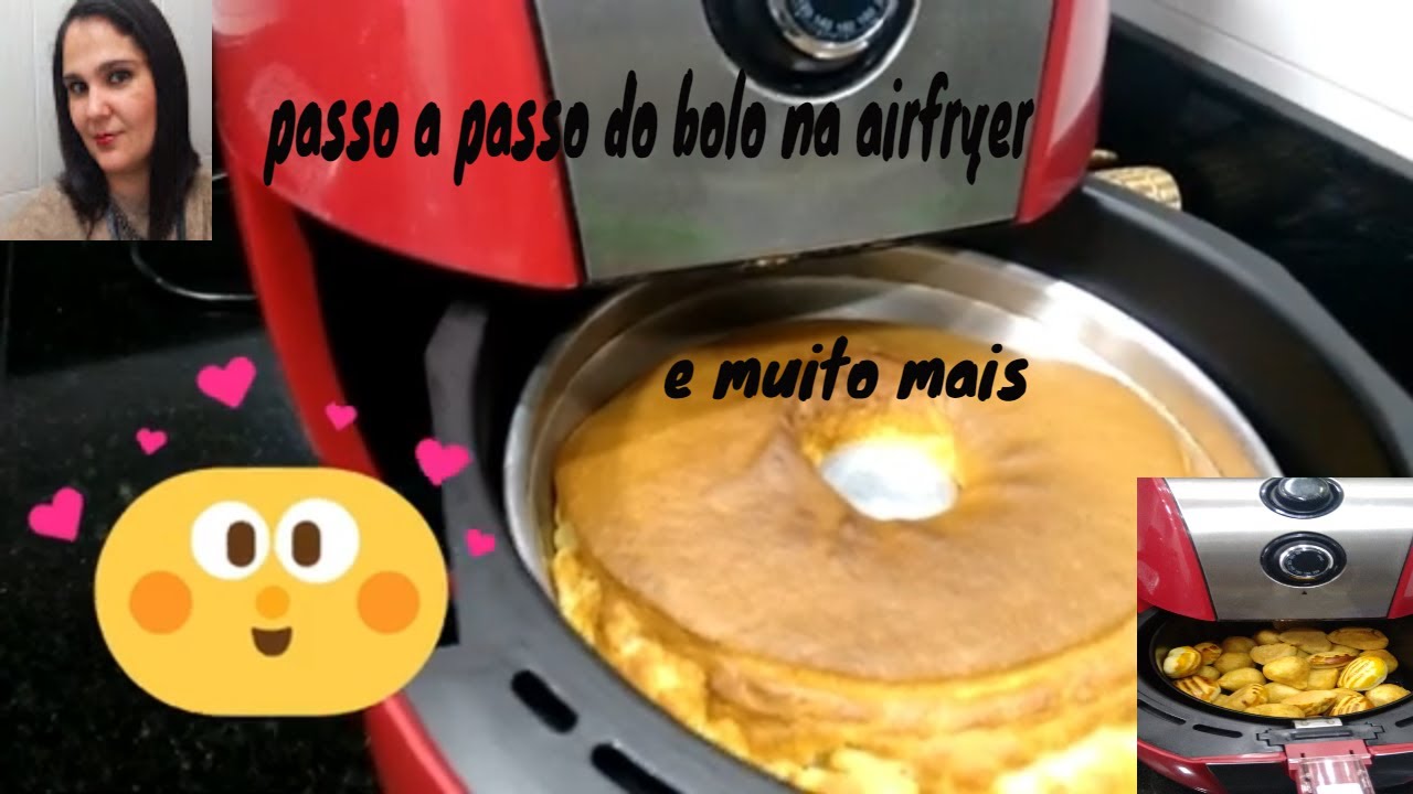 COMO FAZER BOLO NA AIR FRYER