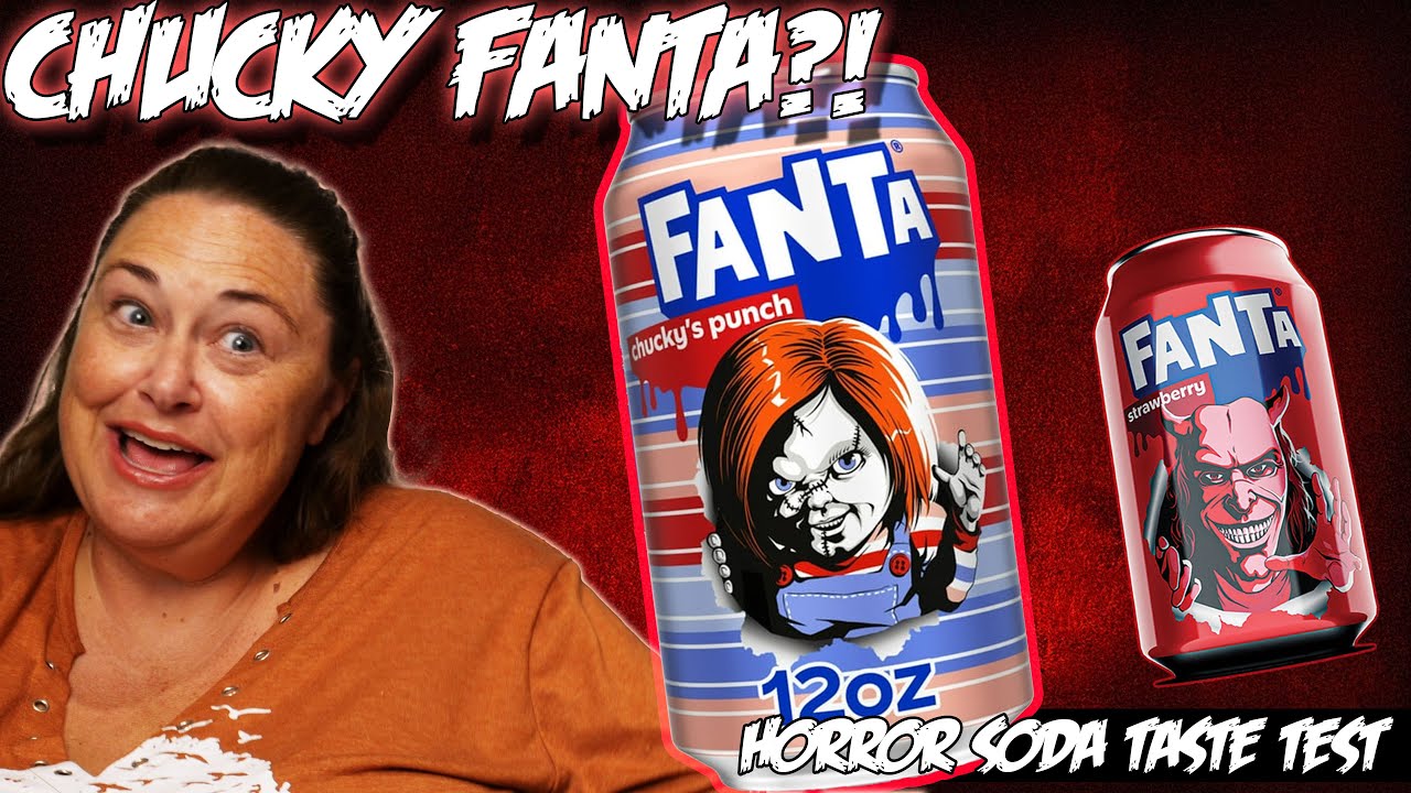 Chucky Fanta Taste Test & Horror Collectibles Haul 🎃 | Special Edition