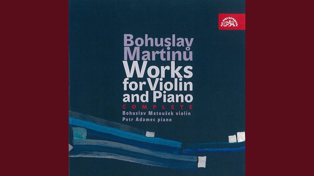 Elegy for Violin and Piano, H.3