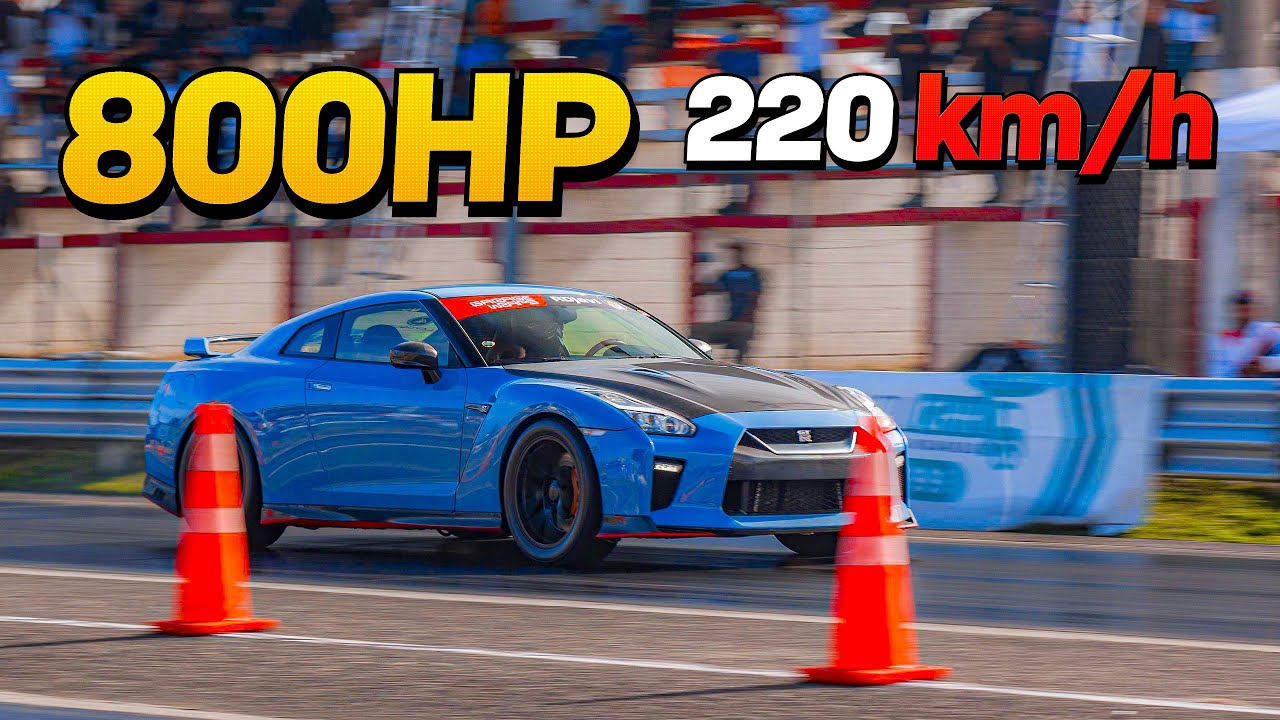 Llevamos Mi GTR De 800HP A Un Evento Dominicano De Roll Race