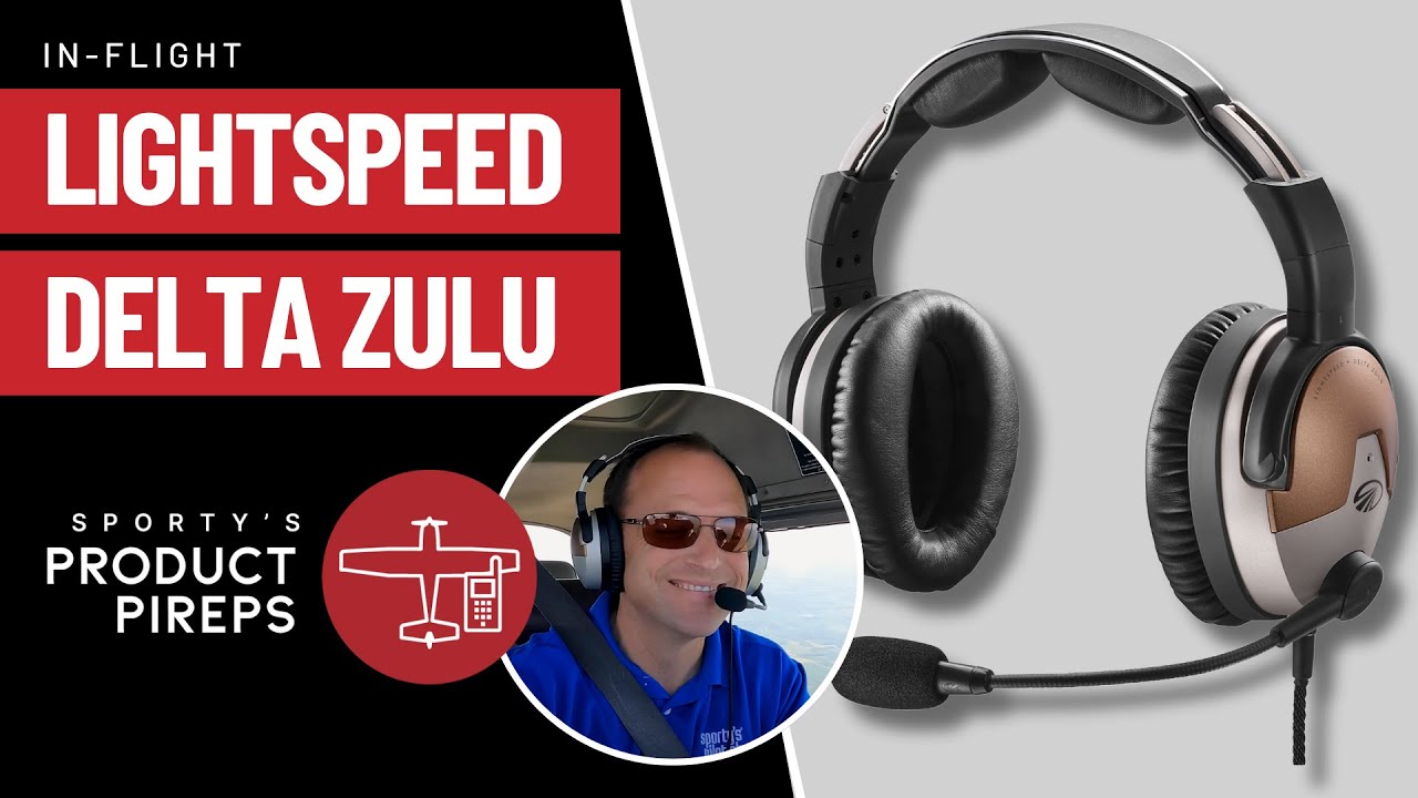 Гарнитура Lightspeed Delta Zulu с детектором CO — практический обзор на Cessna 172