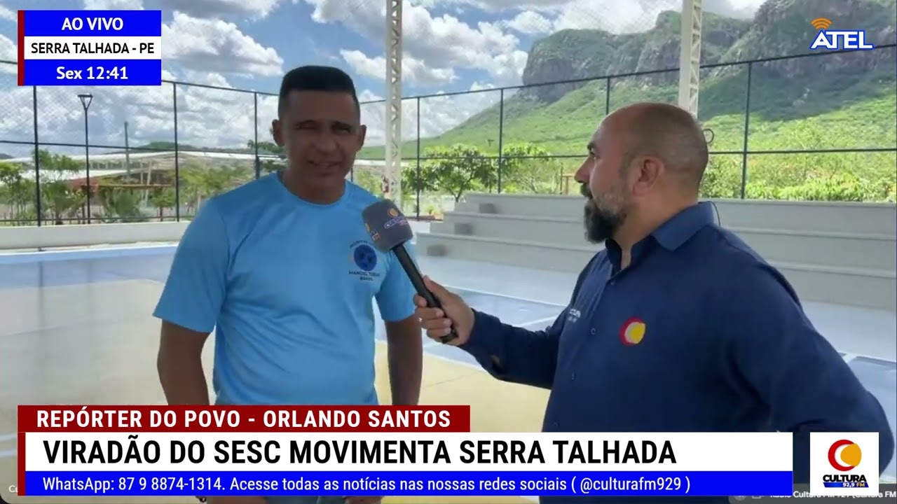 VIRADÃO DO SESC MOVIMENTA SERRA TALHADA NO FIM DE SEMANA