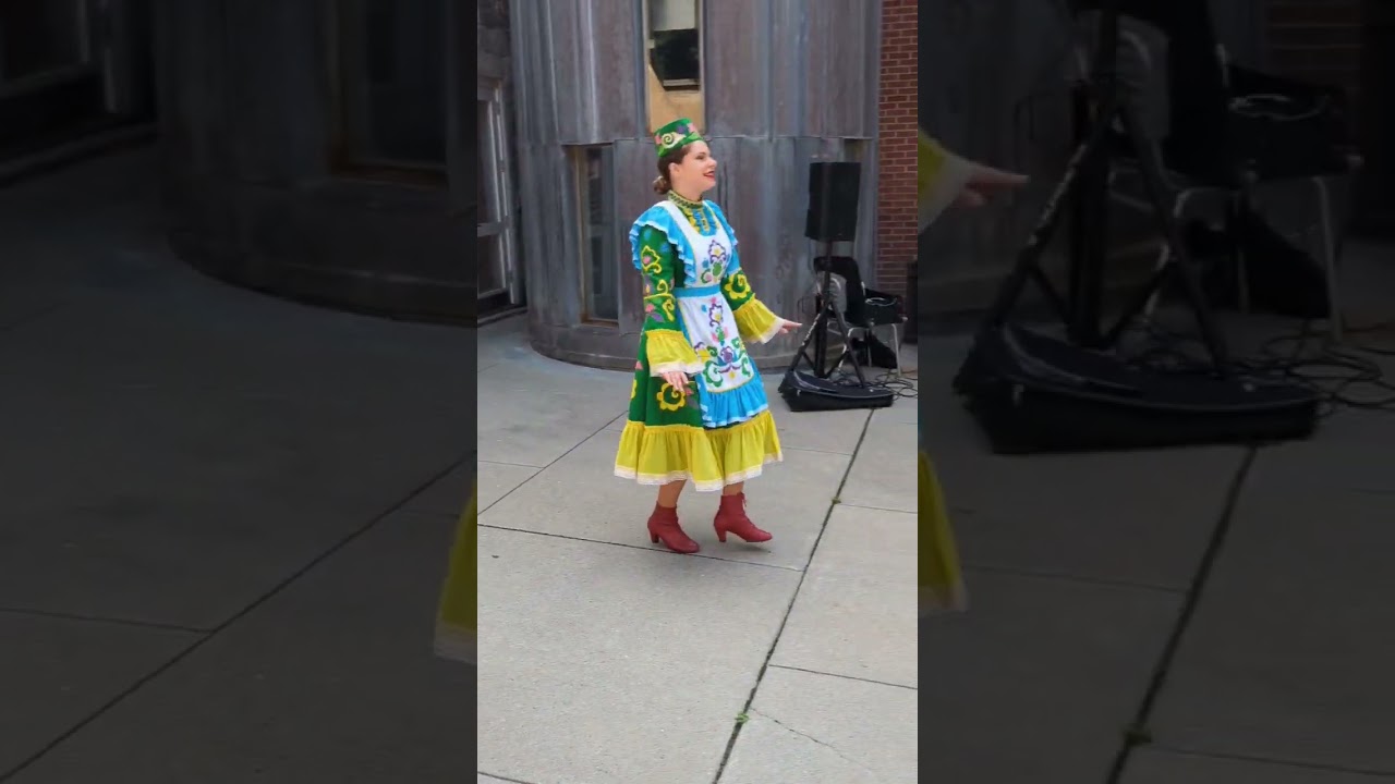 Tatar folk dance, Music 🎶 Festival, Staten Island Children's Museum, NYC 🇺🇸