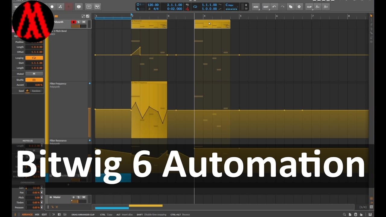Bitwig 6 - Automation demystified