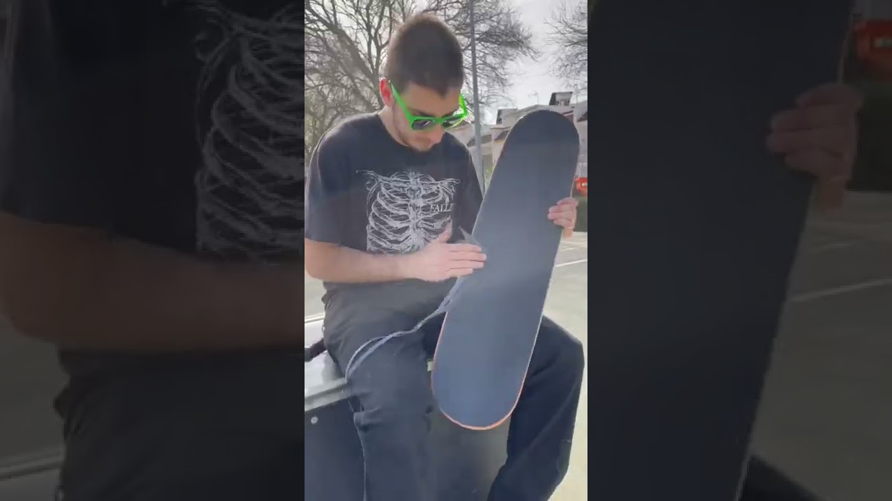 Nothing like a fresh deck #techdeck #zeroskateboards #humor #setup